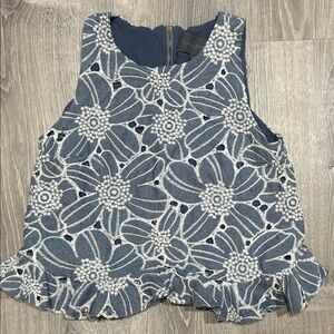 Sunday in Brooklyn Navy Blue Top